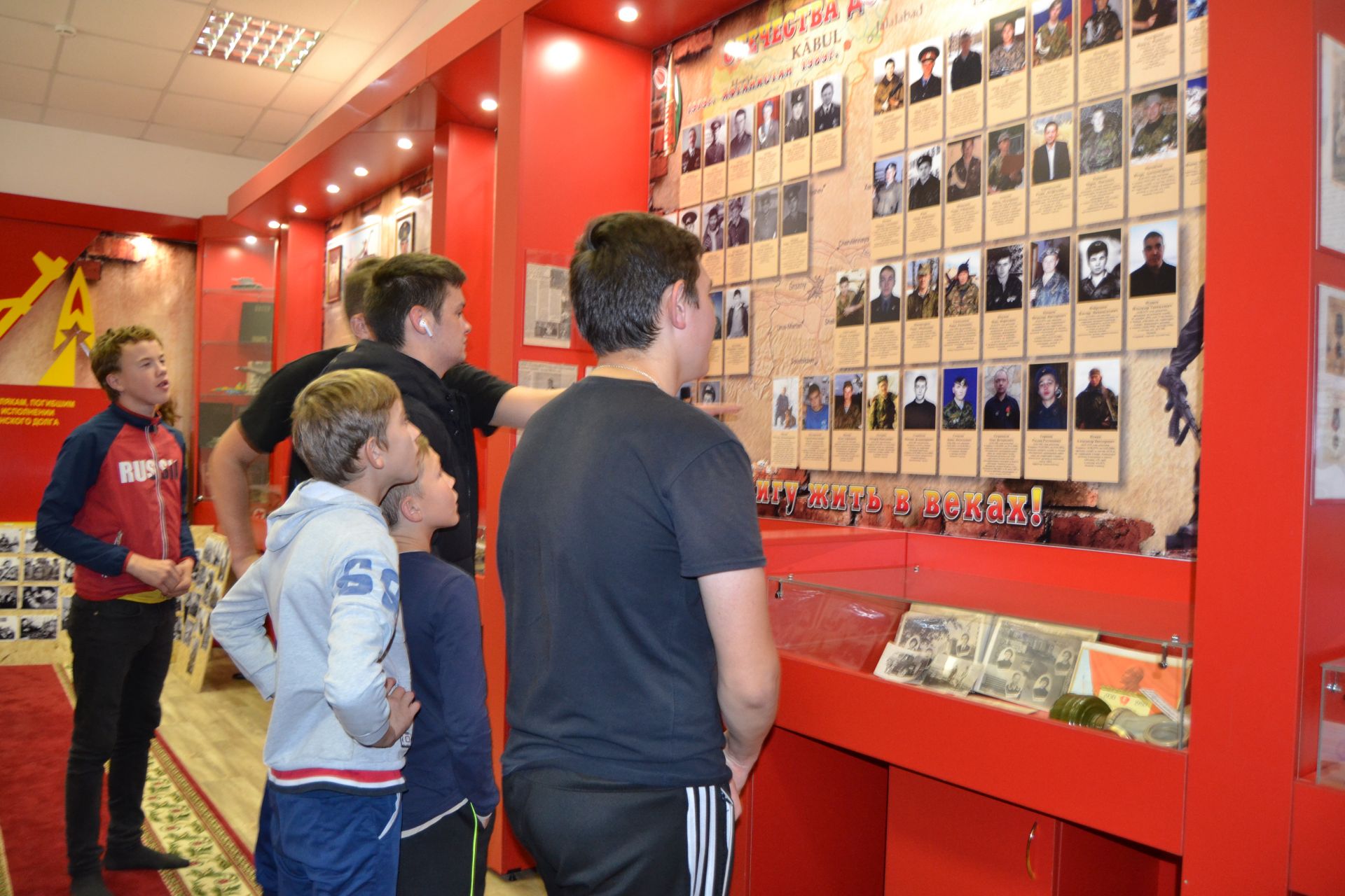  В селе Князево провели экскурсию в Музей боевой славы «Патриот»