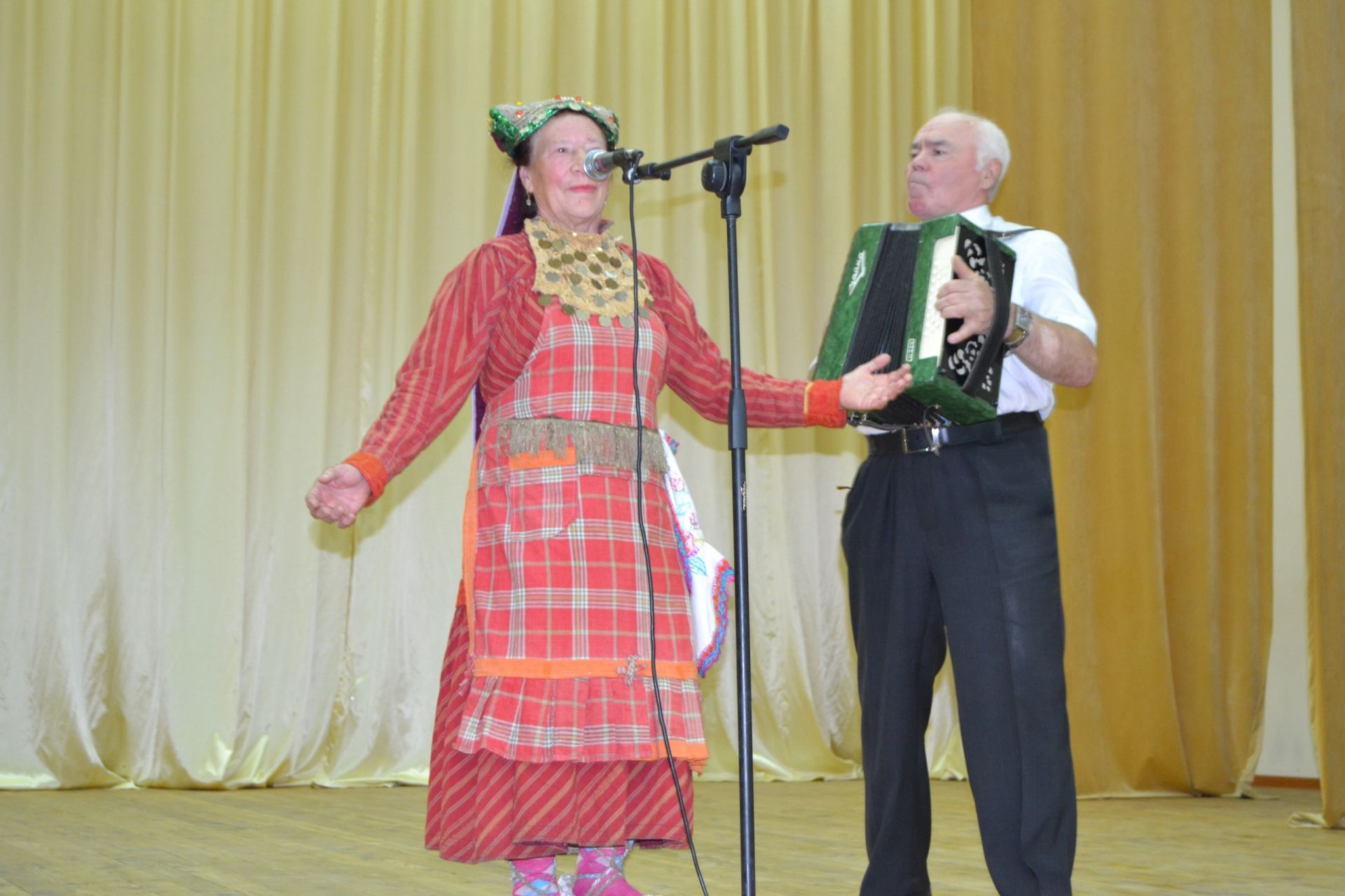 В селе Князево прошёл праздничный концерт, посвященный Дню пожилого человека 
