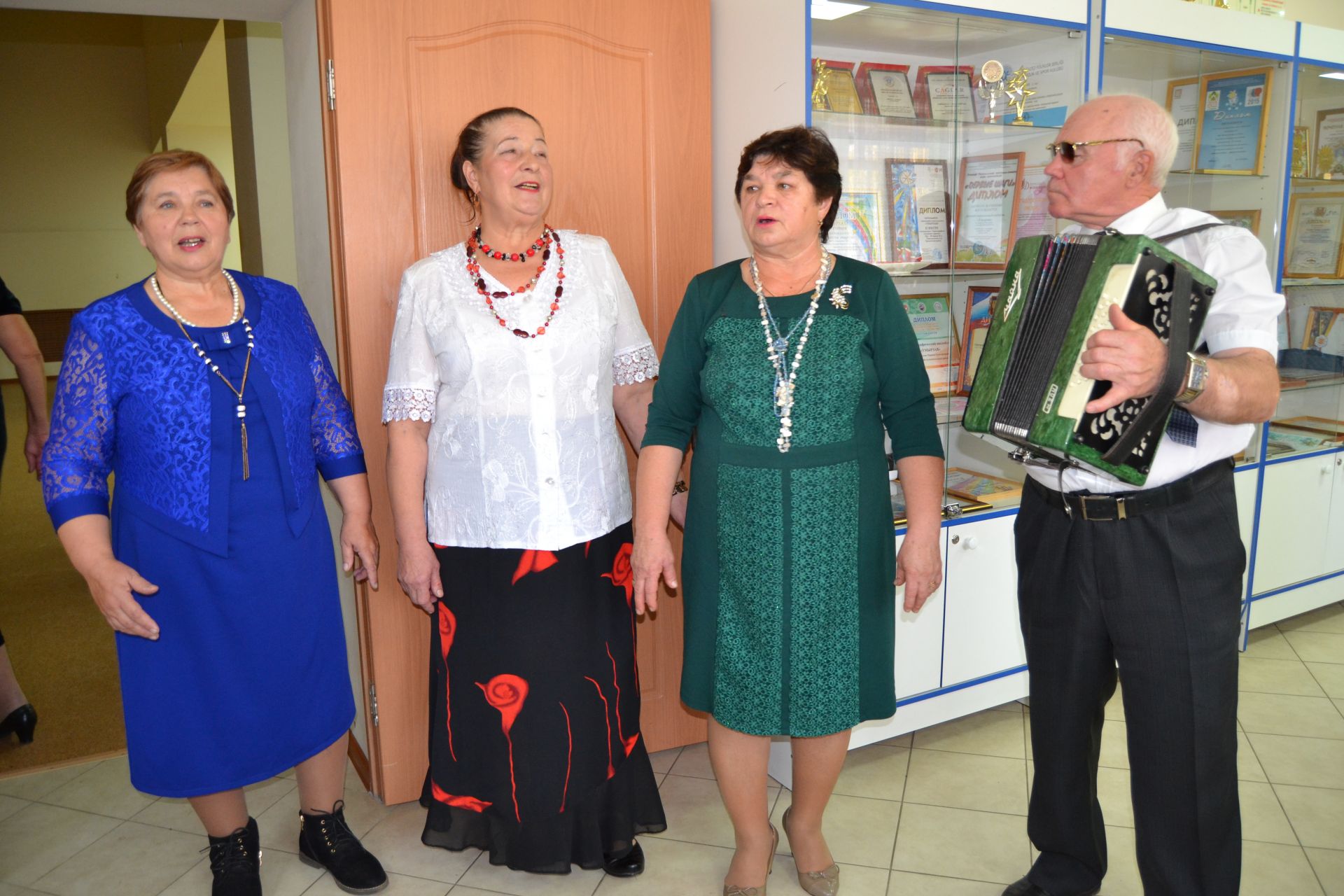 В селе Князево прошёл праздничный концерт, посвященный Дню пожилого человека 