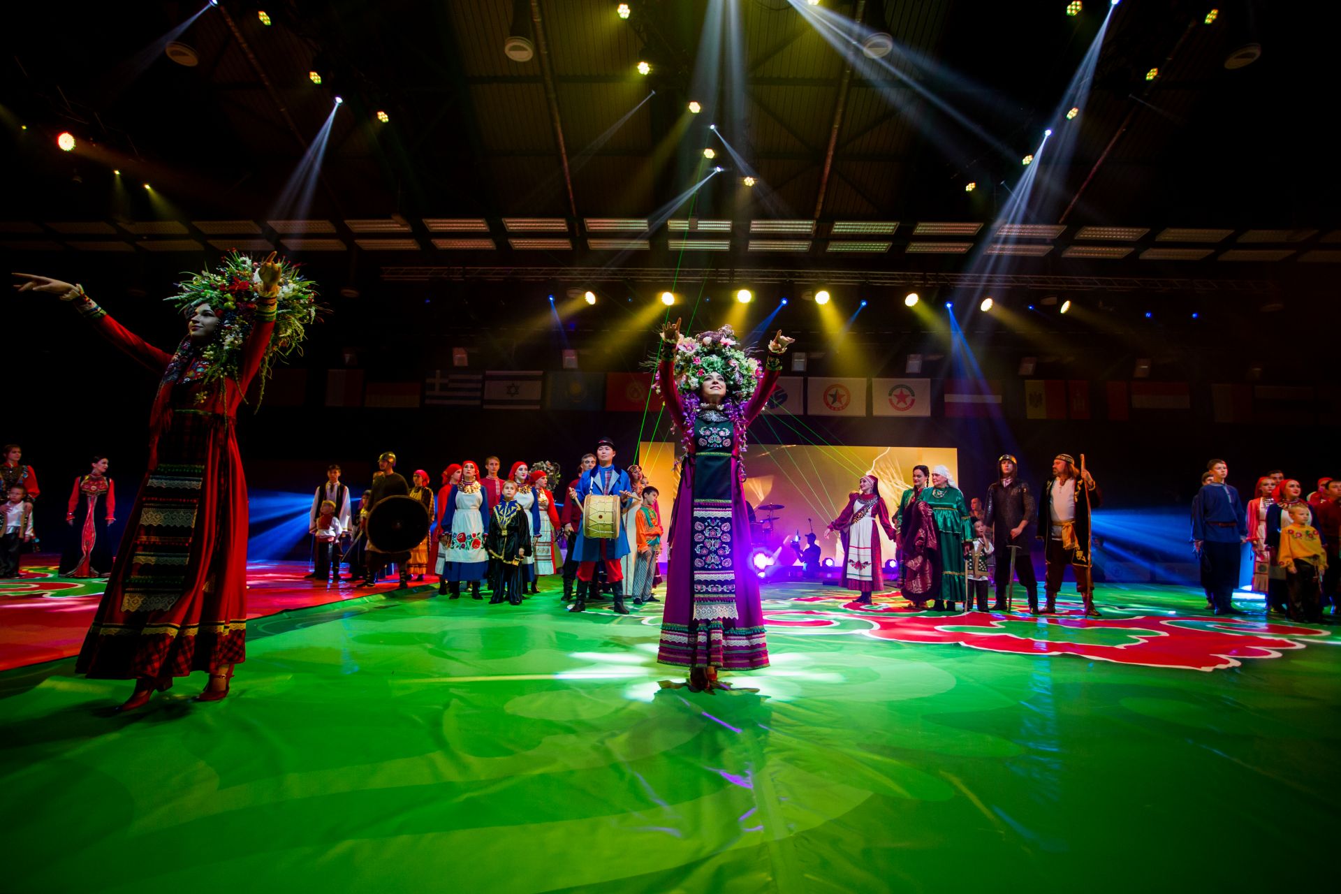 “Бермянчек” показал театрализованное представление в Международном турнире по самбо – ФОТО