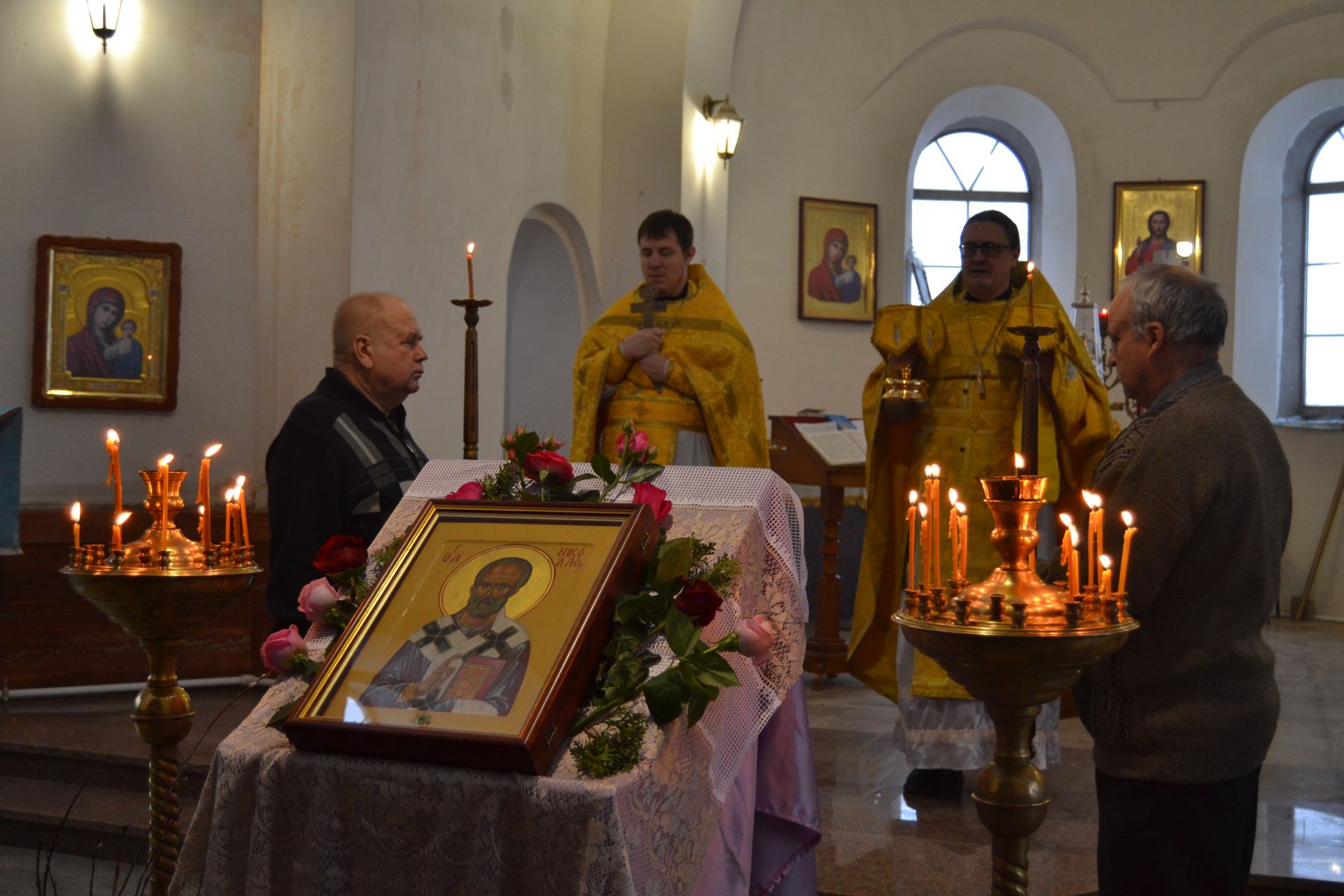 В селе Князево прошла Божественная Литургия в честь праздника святителя Николая Чудотворца