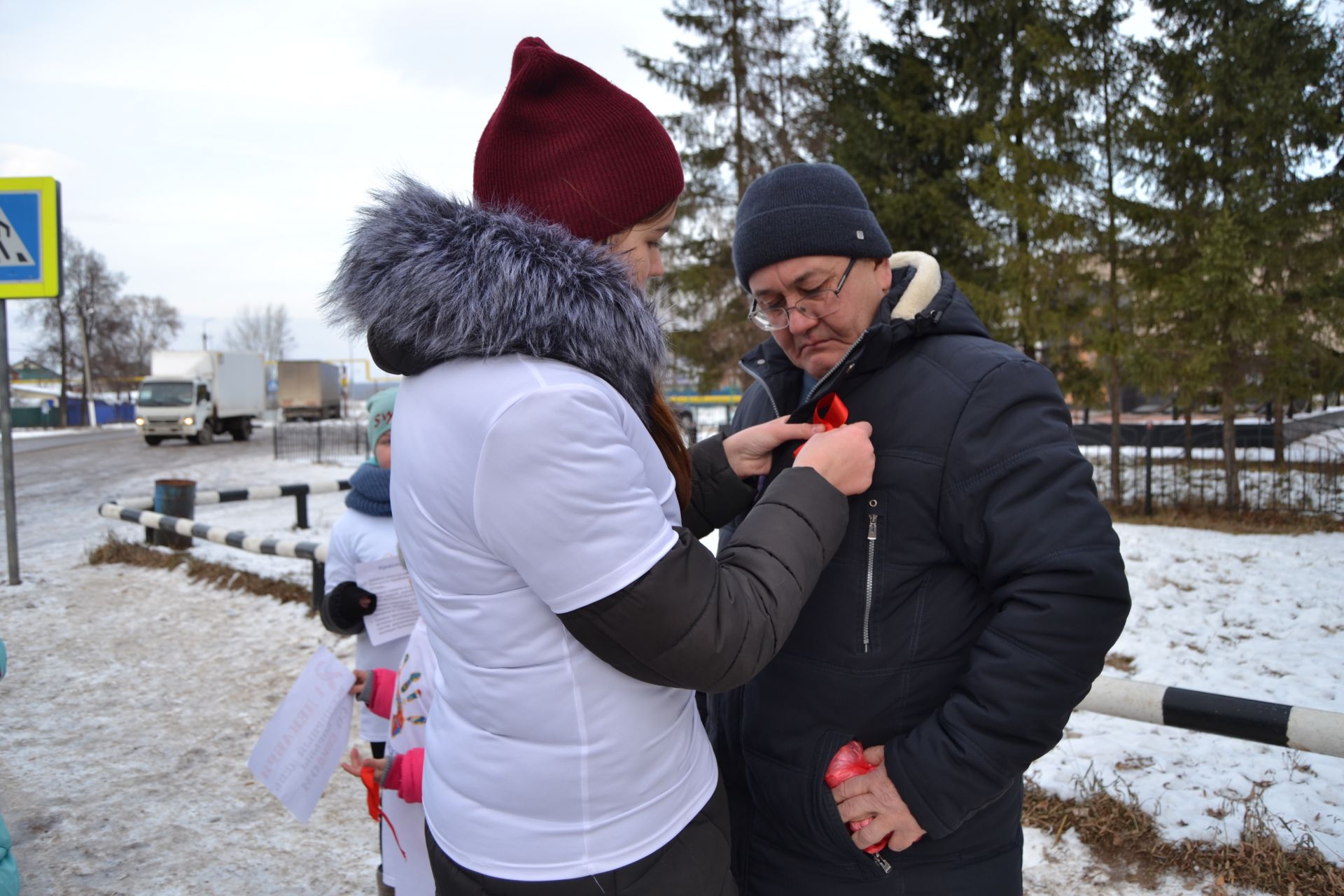 В посёлке Татарстан провели акцию, посвящённую Международному дню борьбы со СПИДом