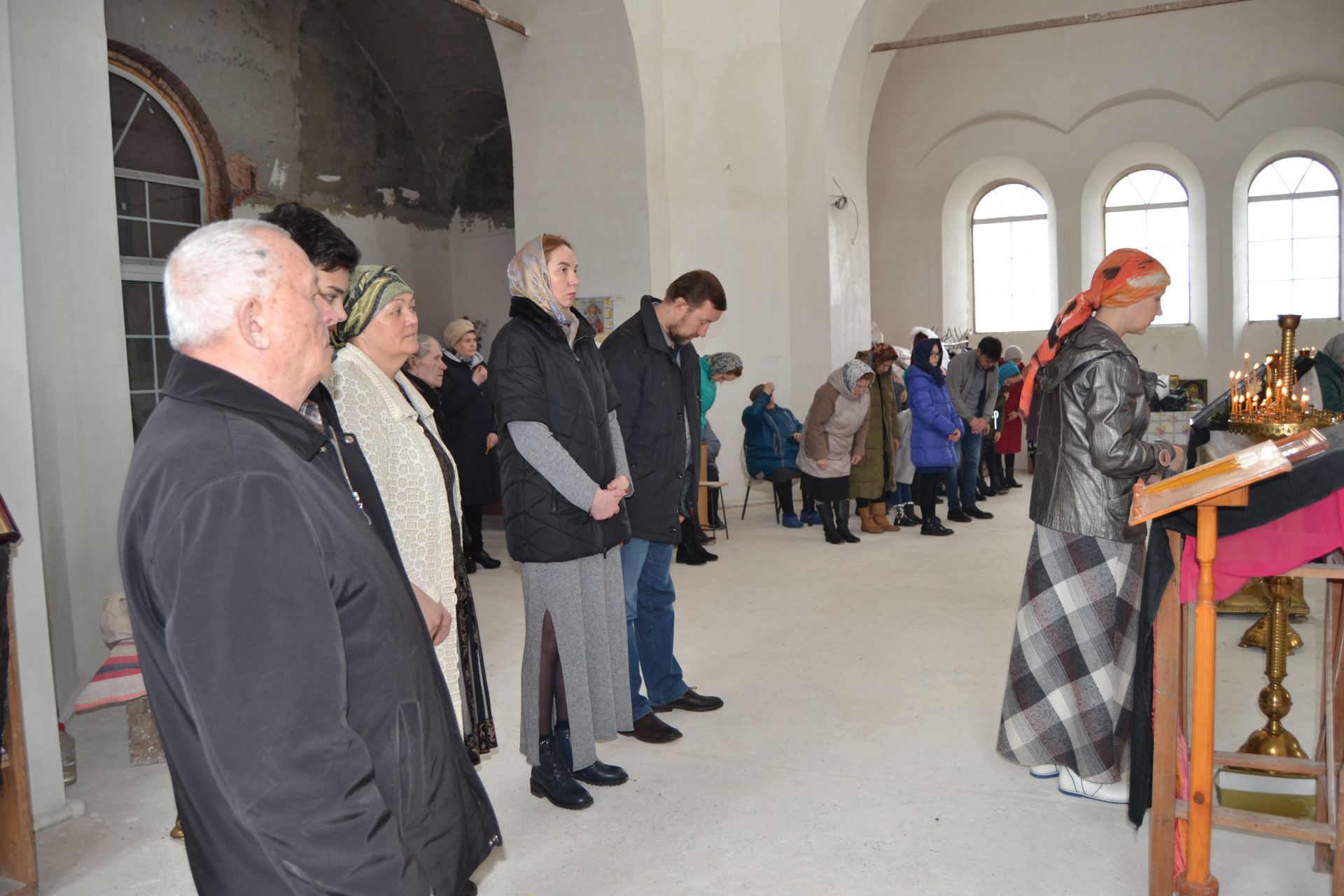 Божественная литургия в Благовещение прошла в храме Святителя Николая Чудотворца