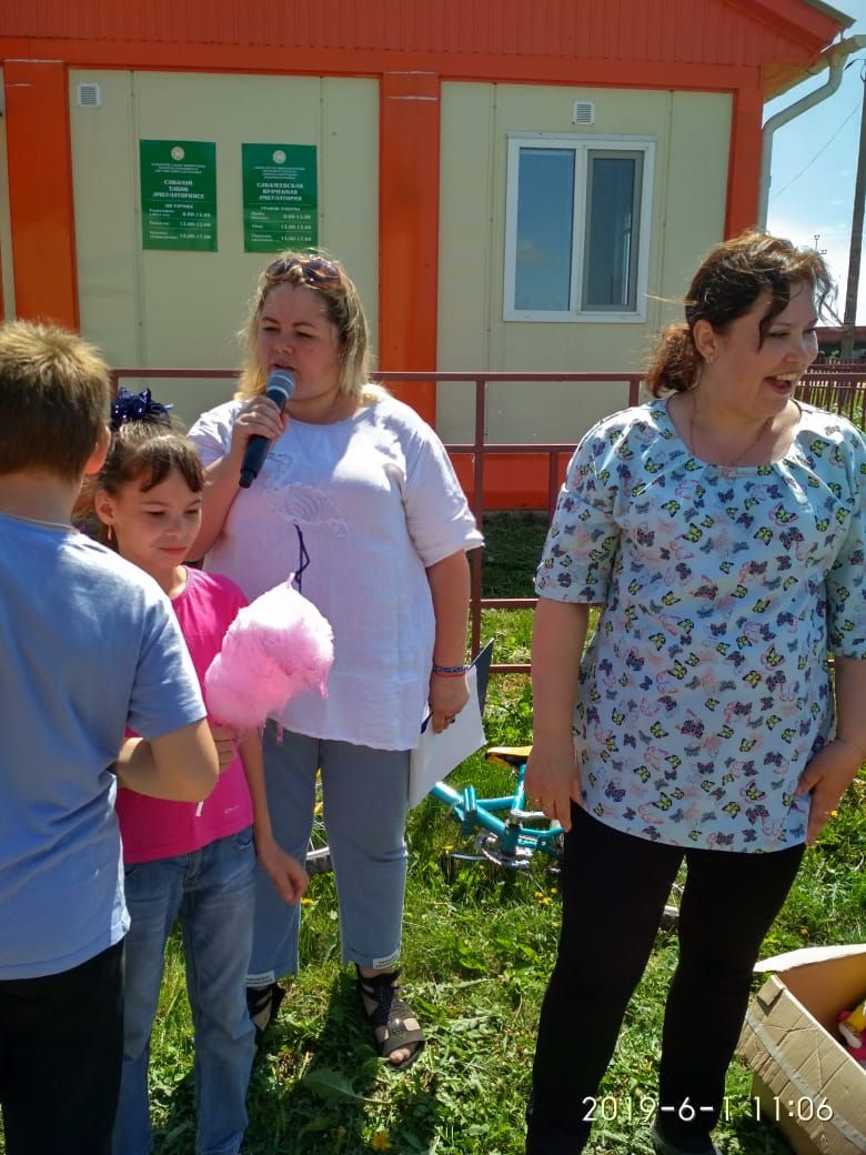 В деревне Савалеево Заинского района прошёл детский Сабантуй