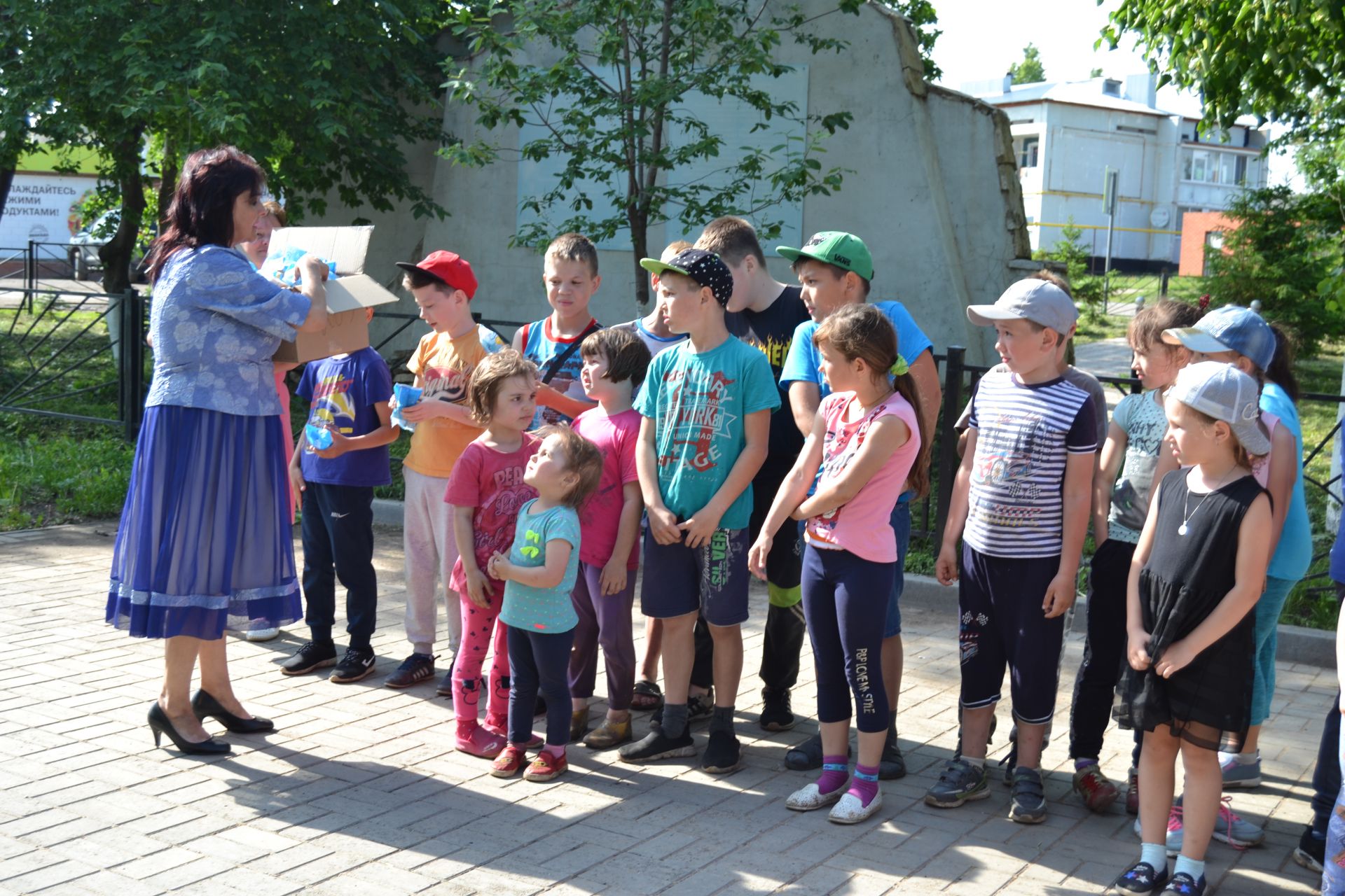 Маленькие татарстанцы в большом празднике