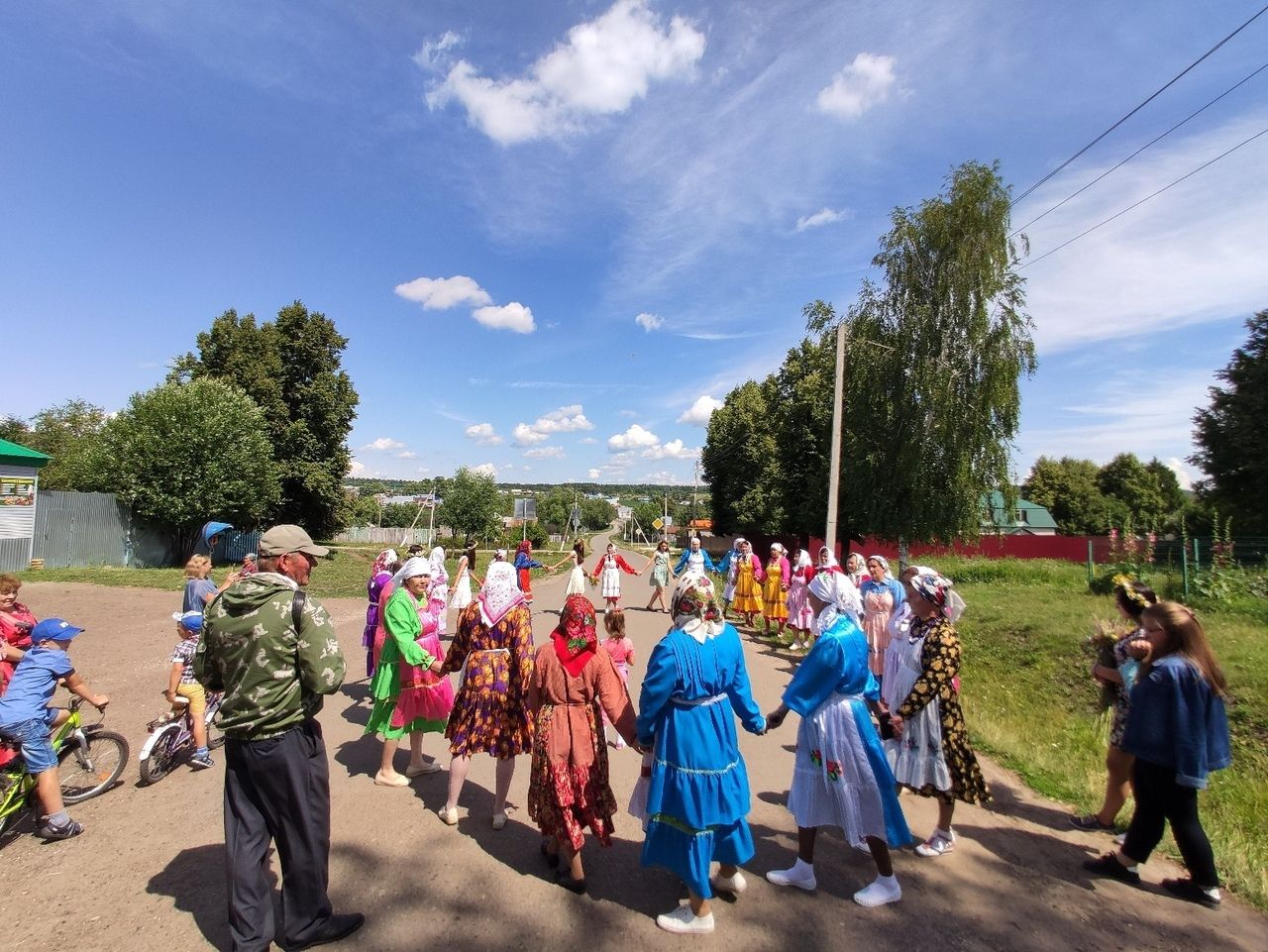 В селе Старое Тябердино Кайбицкого района отпраздновали Петров день