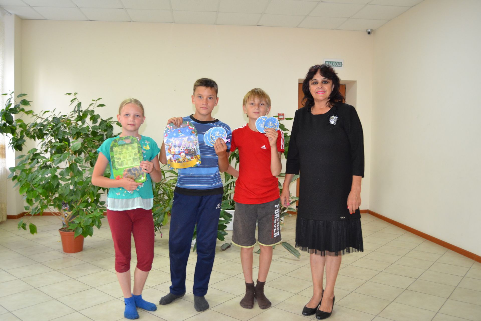 В посёлке Татарстан на День рыбака организовали конкурс для детей