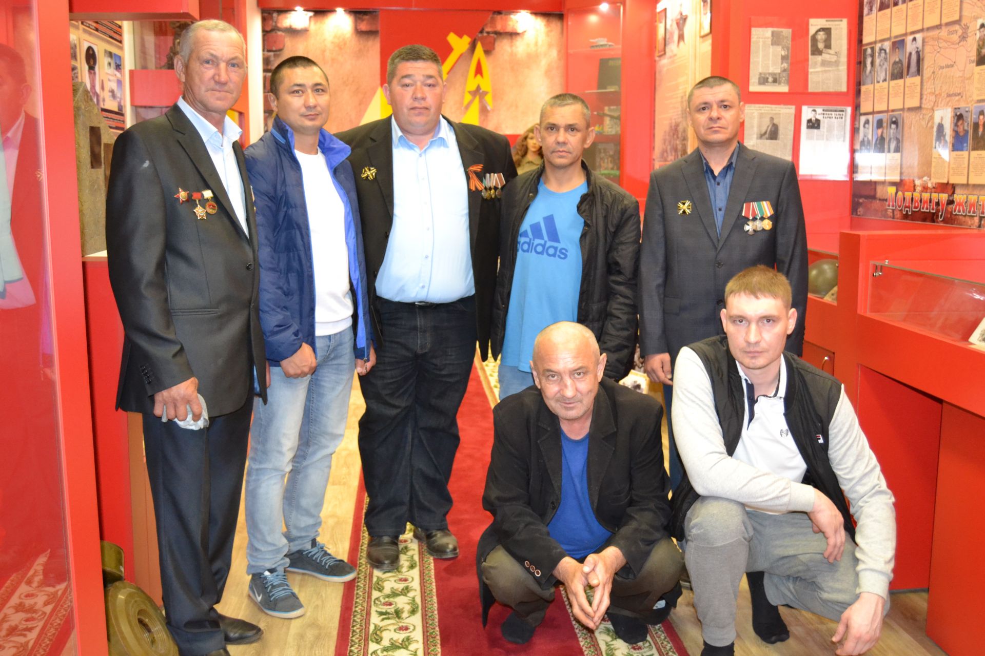 В День ветеранов боевых действий в посёлке Татарстан прошла патриотическая акция
