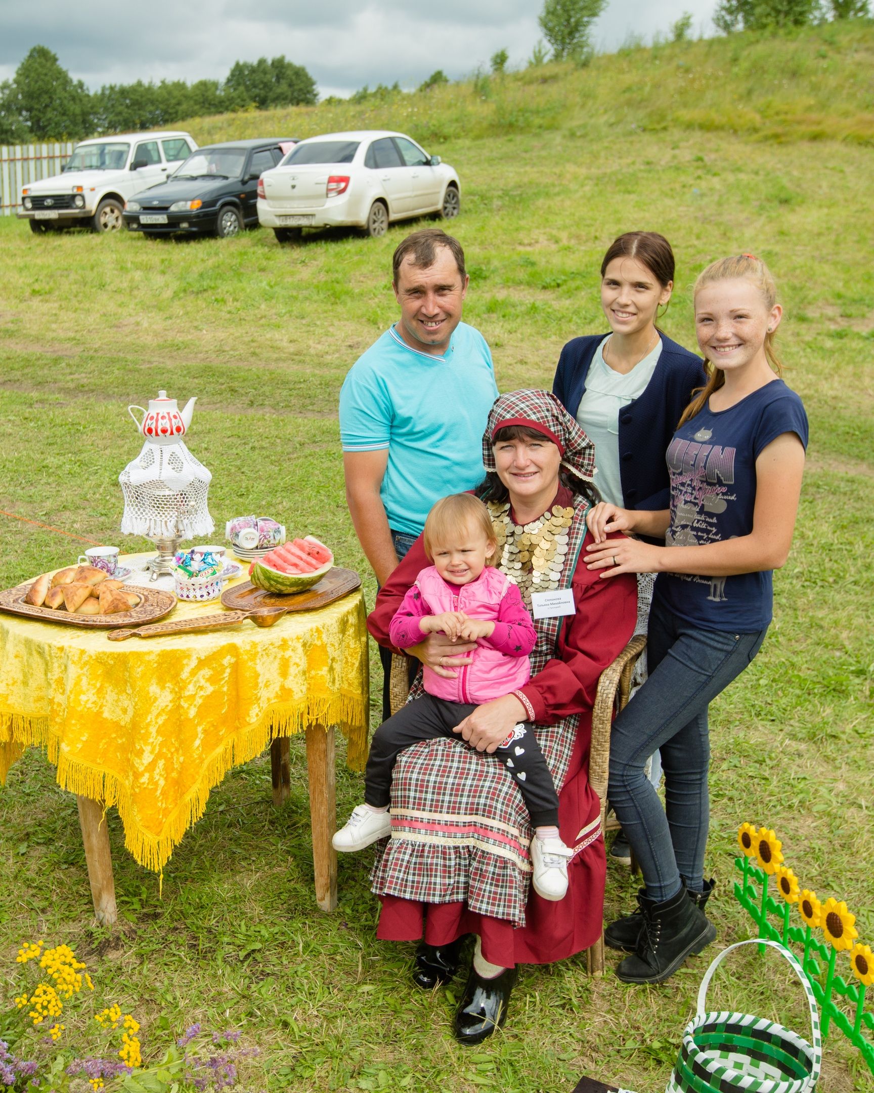 В деревне Клятле Нижнекамского района прошел конкурс «Хозяйка села»