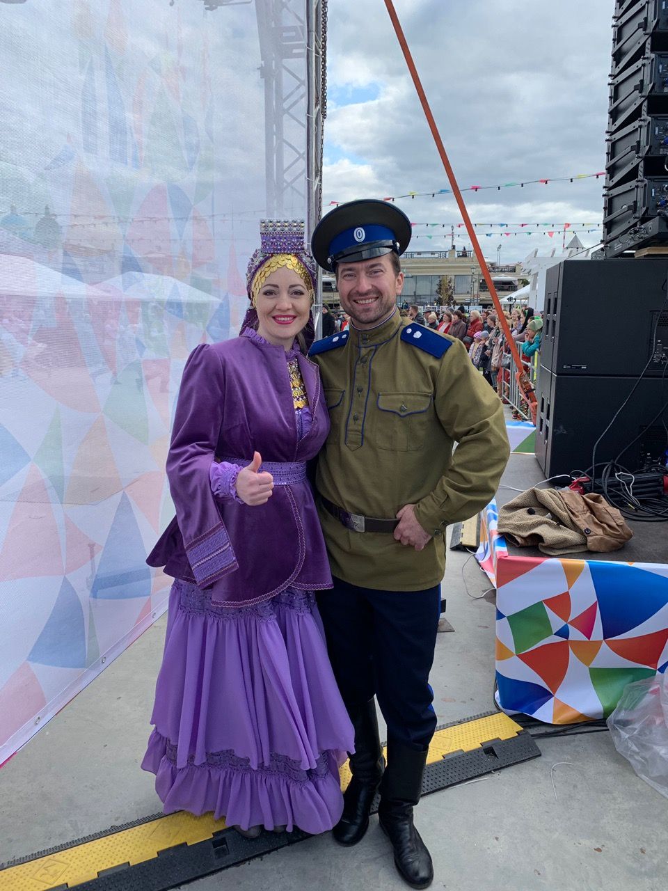В Казани прошел День национального костюма.