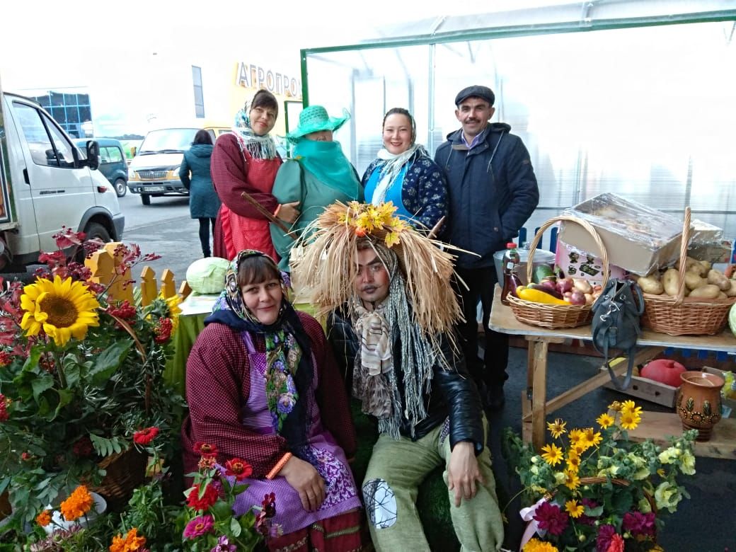Бахтинцы приняли участие в ярмарке садоводов