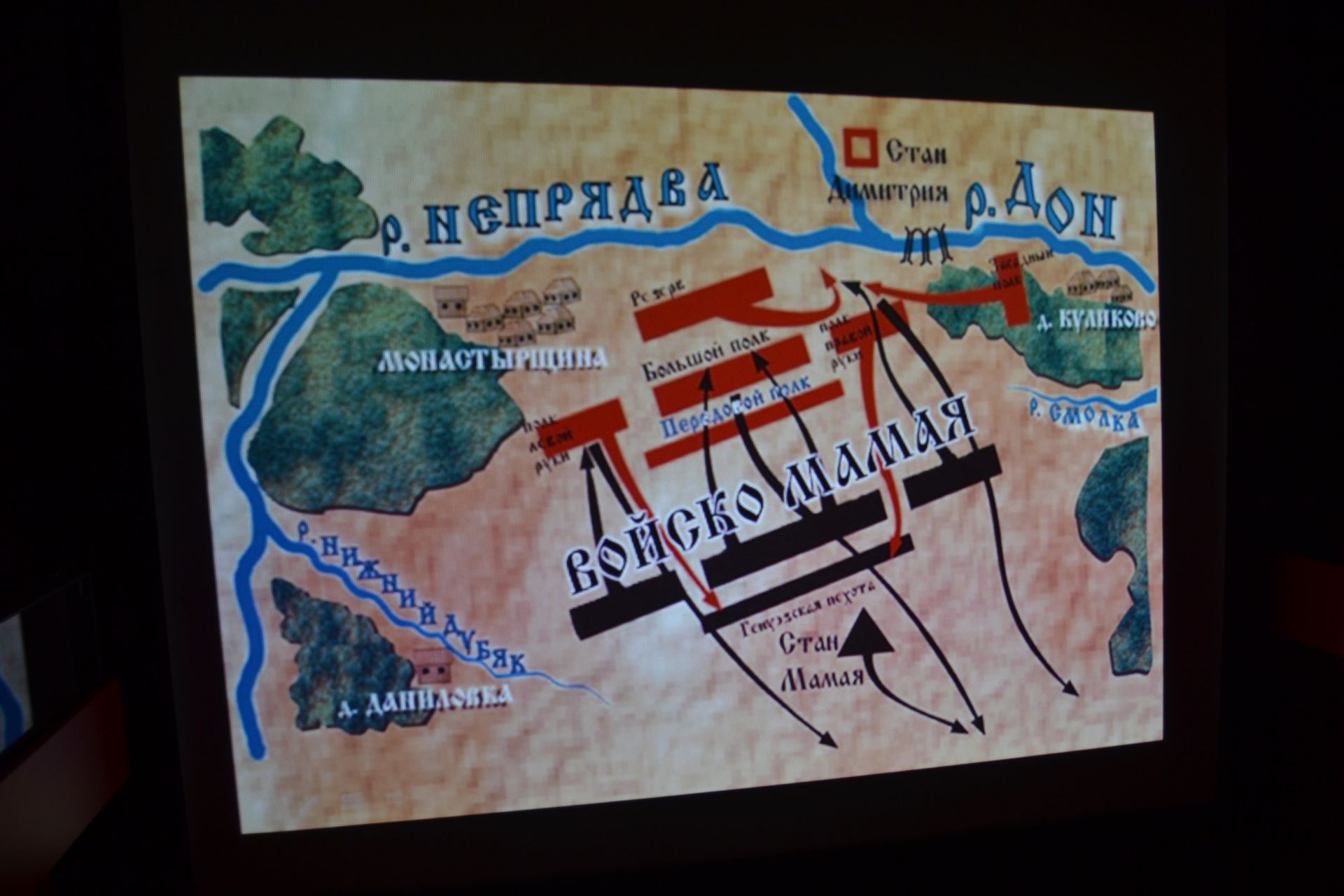 В селе Князево провели час истории «Куликовская битва в истории Отечества»