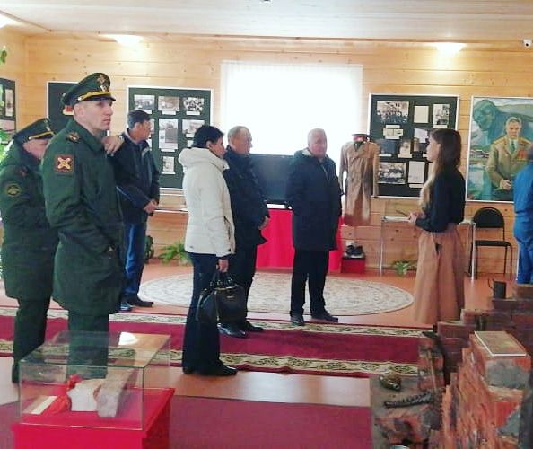 Музей Героя Советского Союза Петра Гаврилова посетили новые гости