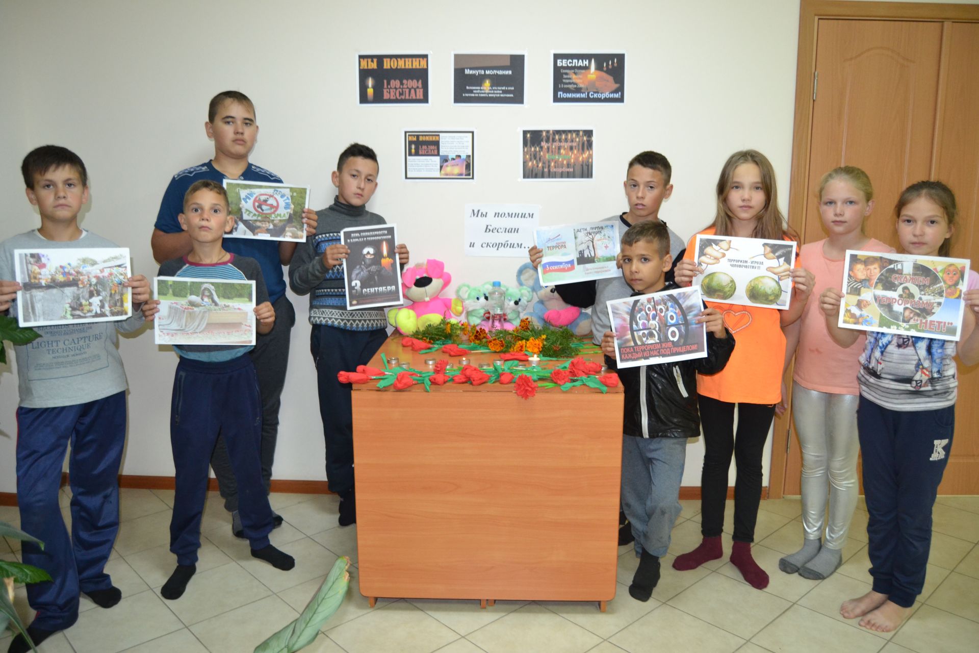 В селе Князево почтили память жертв теракта в Беслане