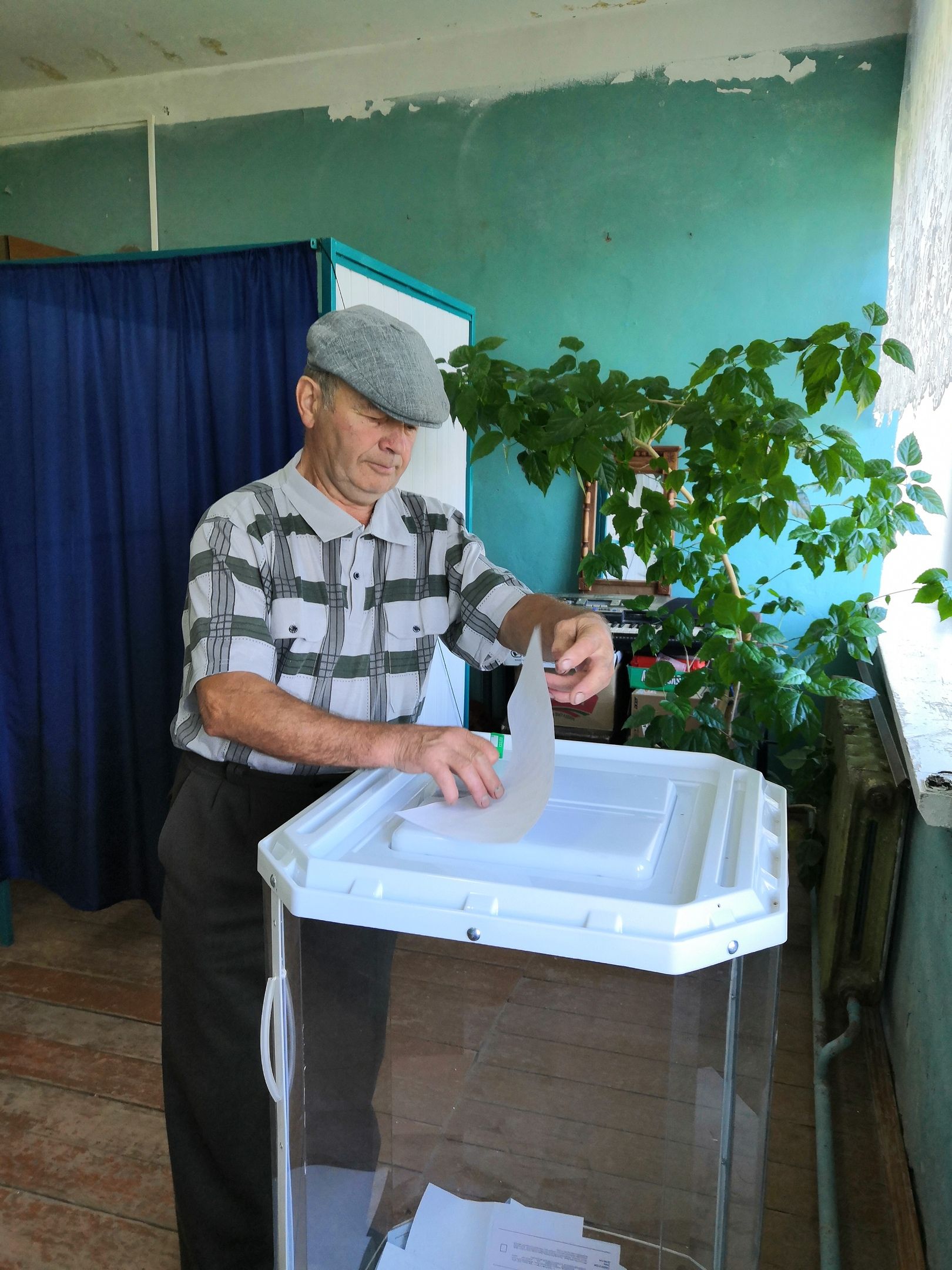 В Козяково-Челны жители активно участвуют в голосовании – ФОТОРЕПОРТАЖ