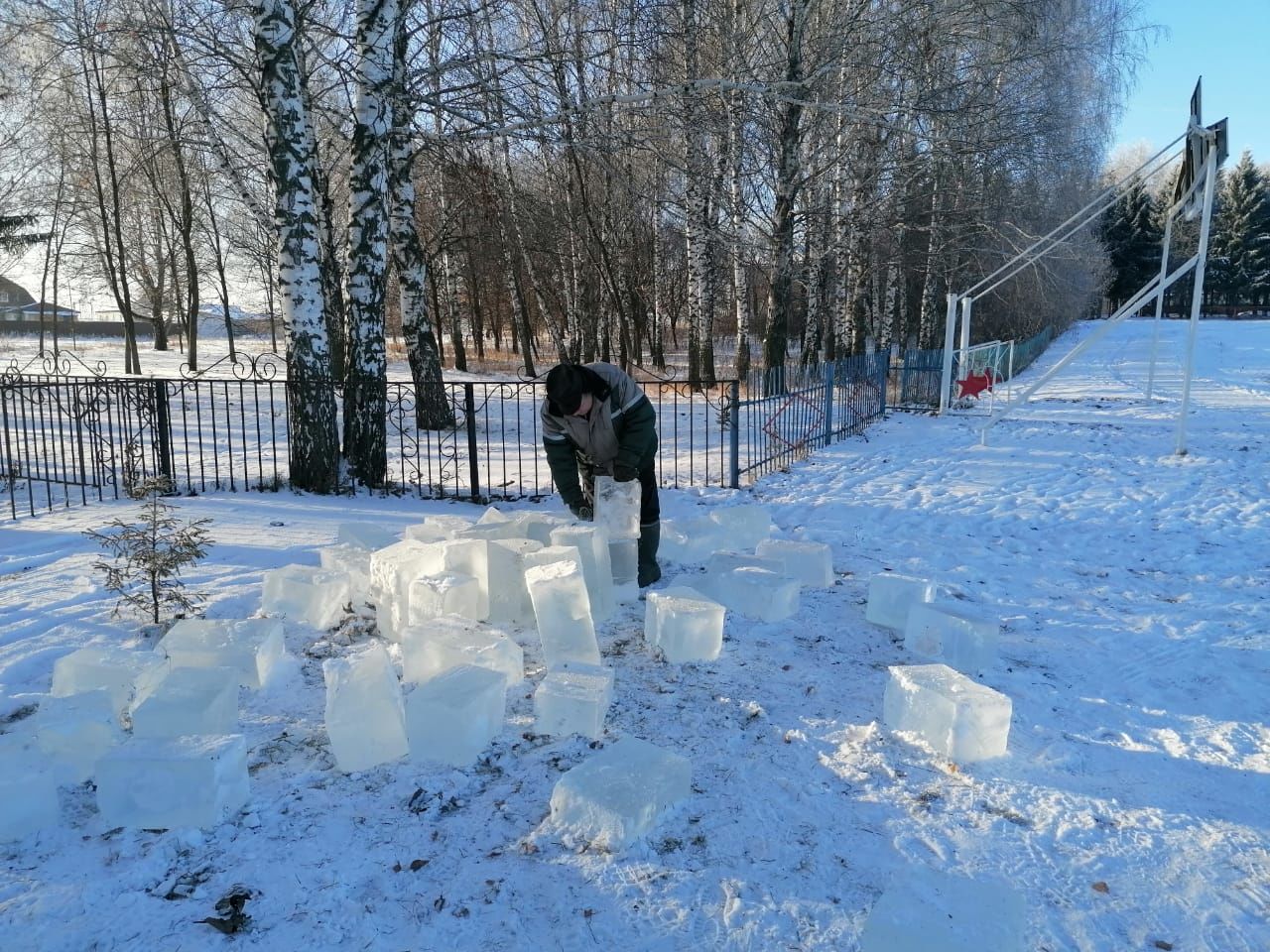 Ленино авылында Яңа елга әзерлек эшләре башланган