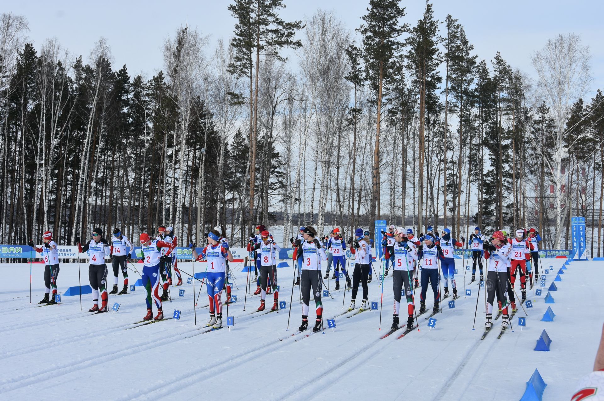 Наши сородичи приняли участие в III туре Чемпионата РТ по лыжным гонкам памяти В.А.Бекасова