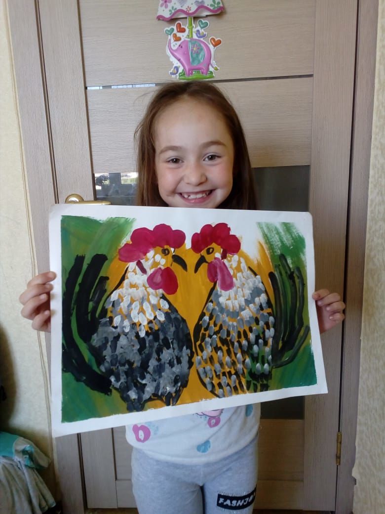 В поселке Татарстан прошел онлайн - конкурс детских рисунков к Международному Дню защиты детей