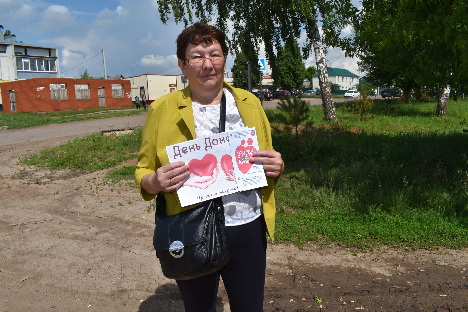 В поселке Татарстан провели акцию ко Всемирному дню донора крови
