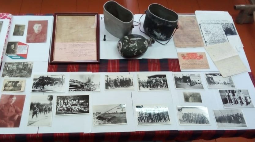 В Кряш-Серде открылась выставка с экспонатами военных лет