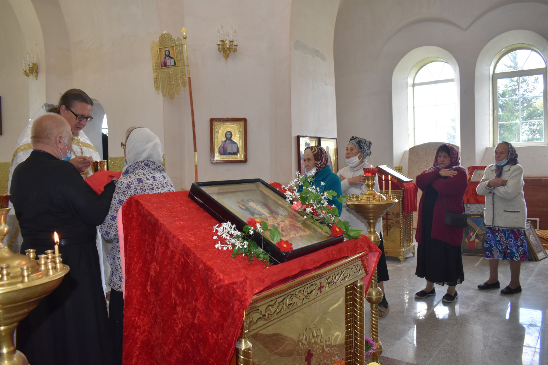 В селе Князево прошла праздничная литургия в честь праздника Преображения Господня