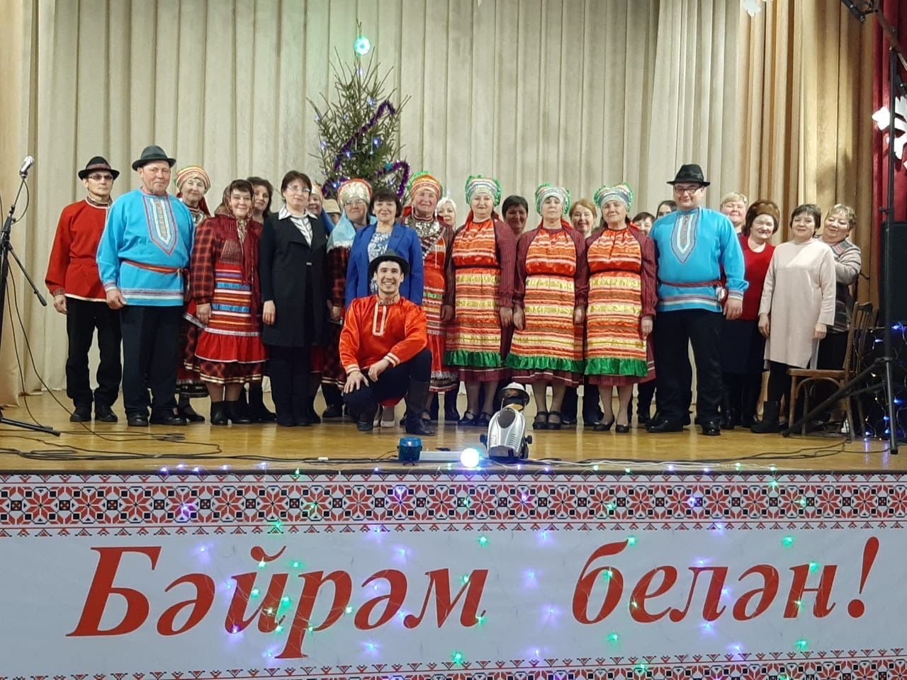 В селе Старое Гришкино провели рождественское мероприятие с кряшенским колоритом