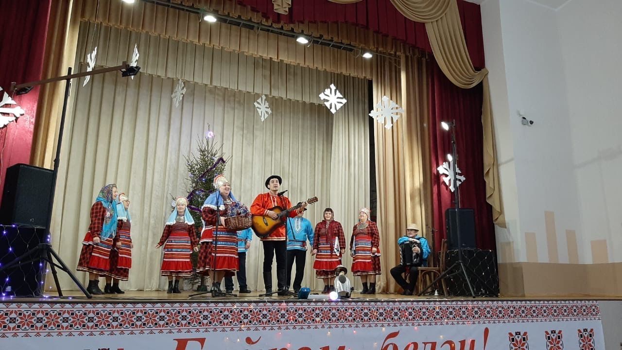 В селе Старое Гришкино провели рождественское мероприятие с кряшенским колоритом