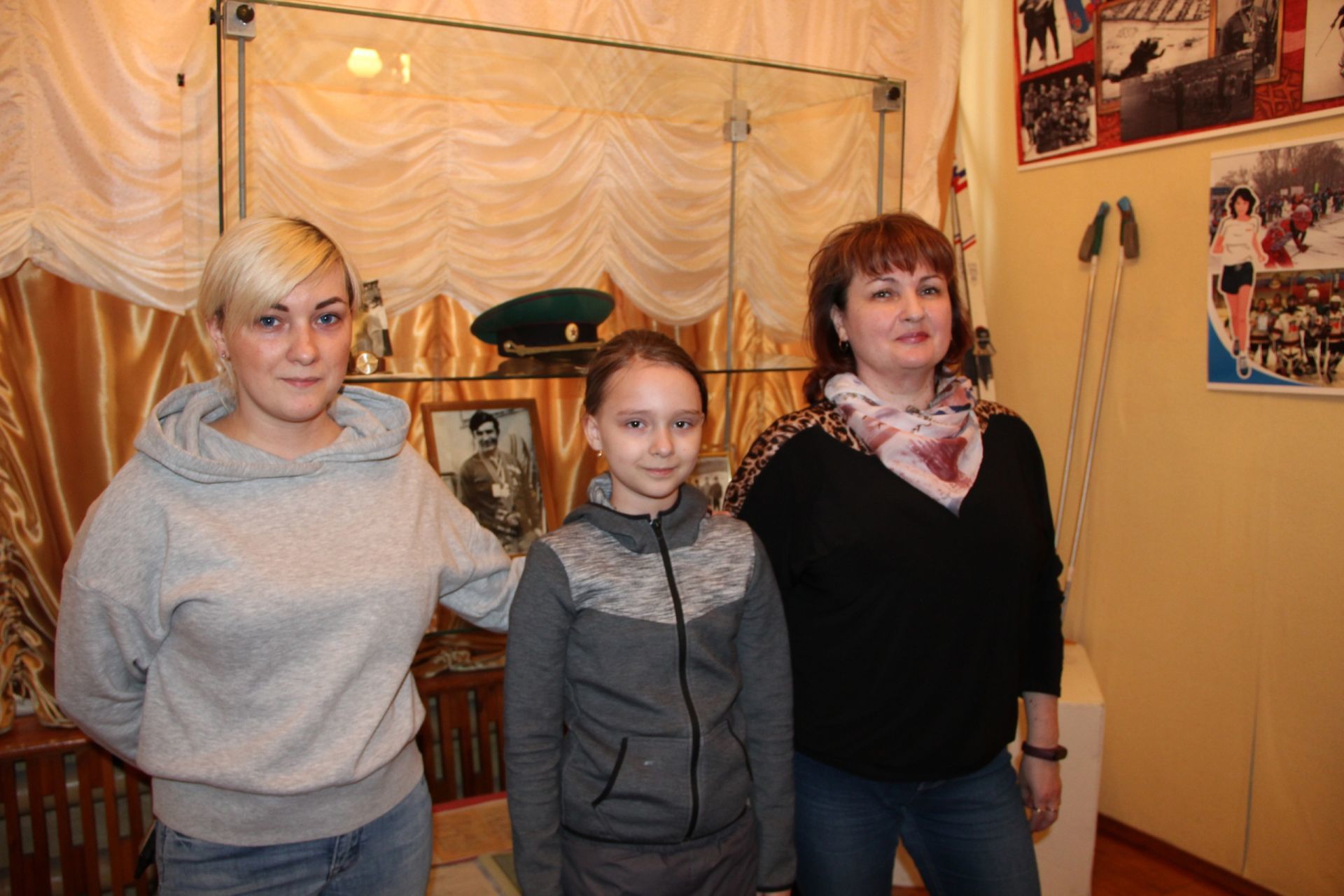 Заинск посетили дочь, внучка и правнучка Олимпийского чемпиона Федора Симашева