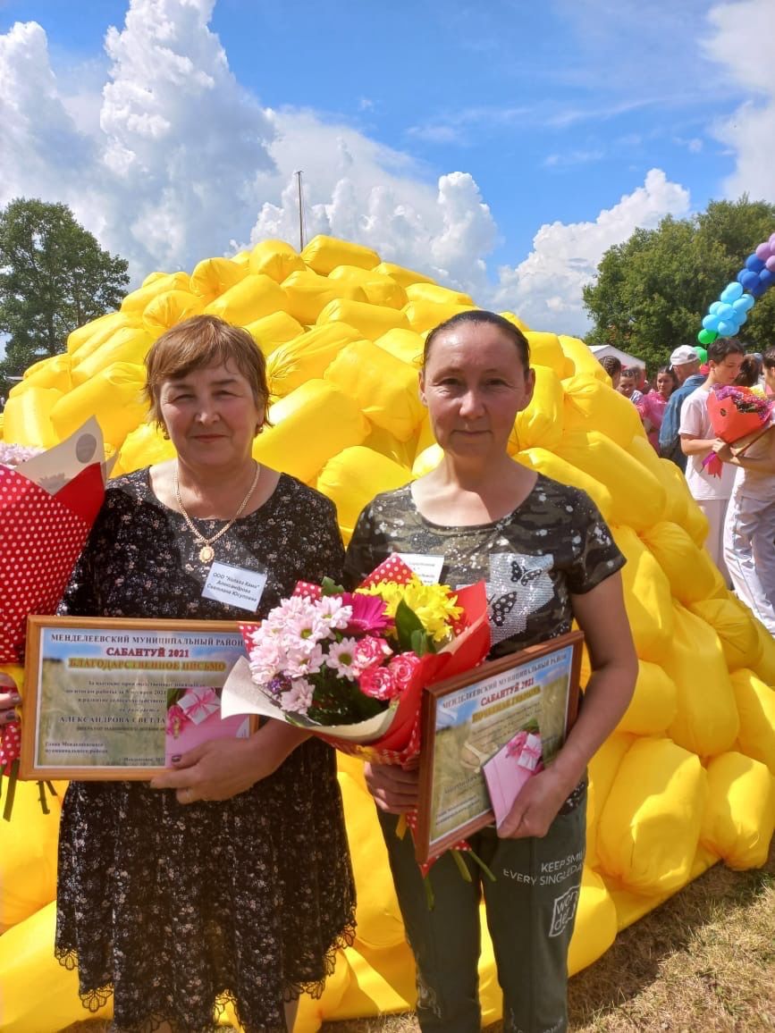 На менделеевском сабантуе наградили кряшен села Сетяково