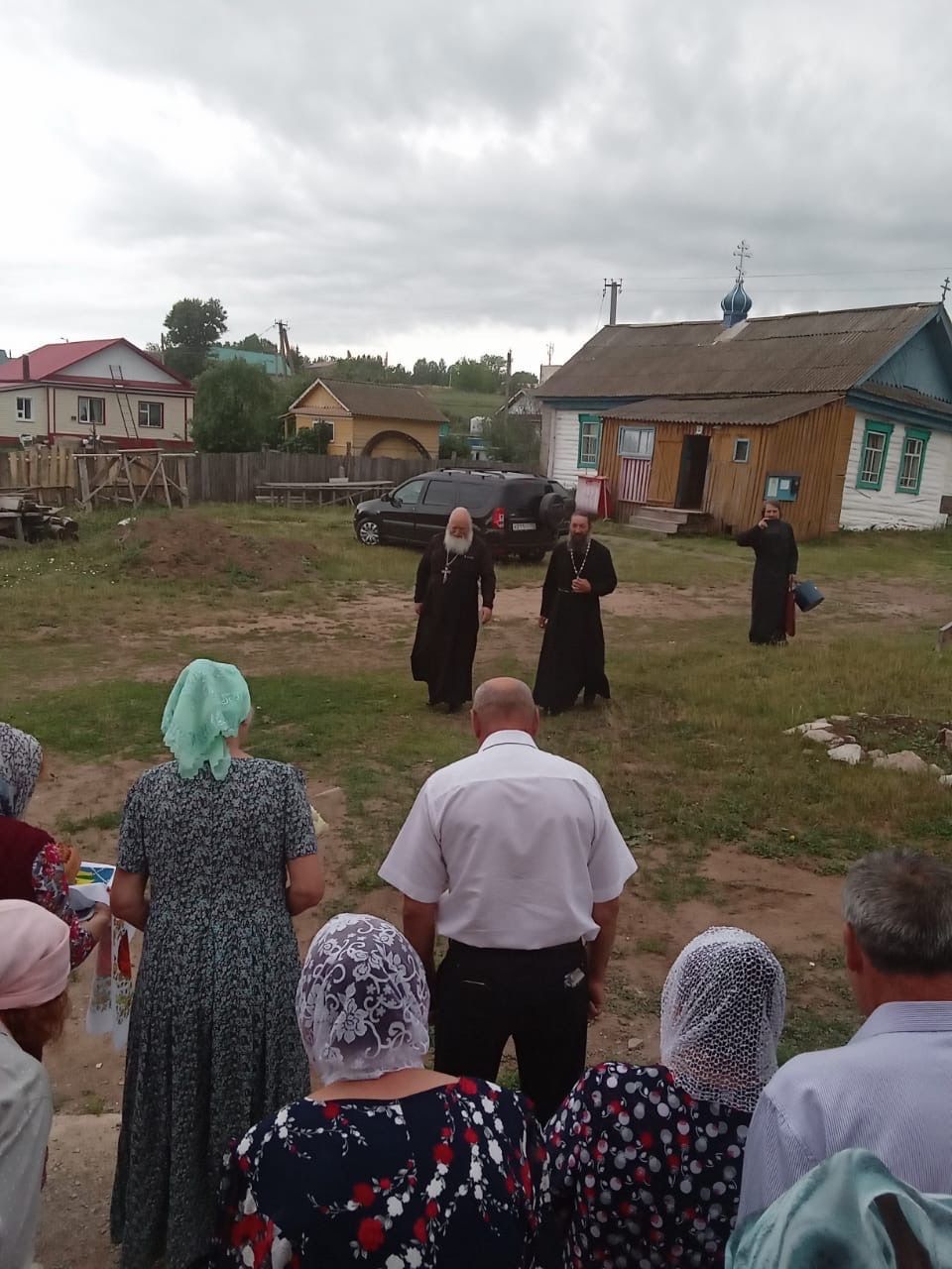 В селе Старые Маты прошла праздничная литургия