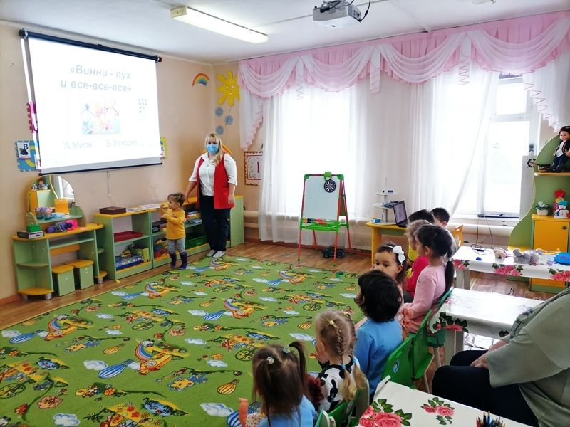 В селе Мунайка Менделеевского района прошел познавательный час для детей
