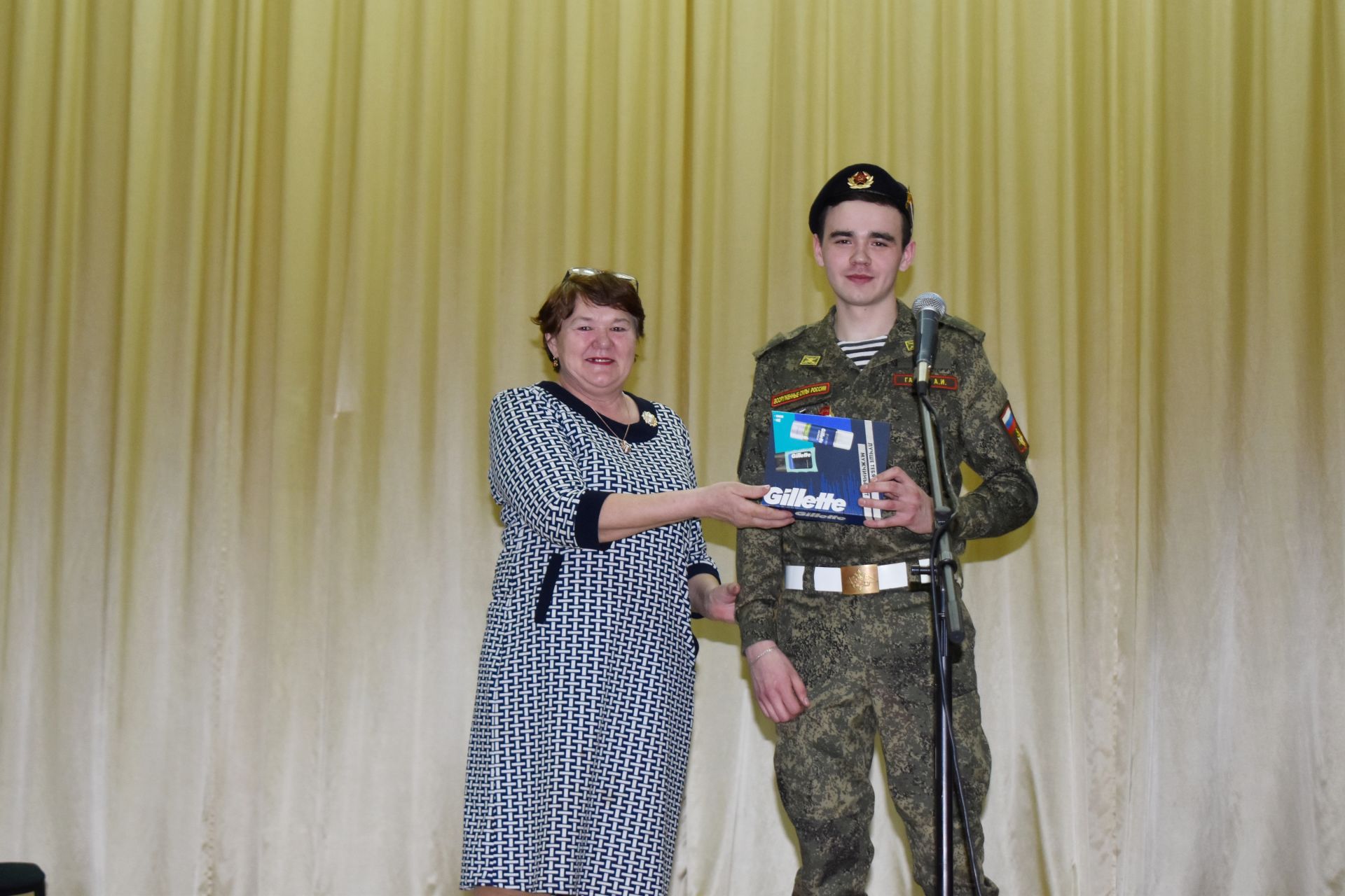 В поселке Татарстан прошел вечер, посвященный Дню защитника Отечества