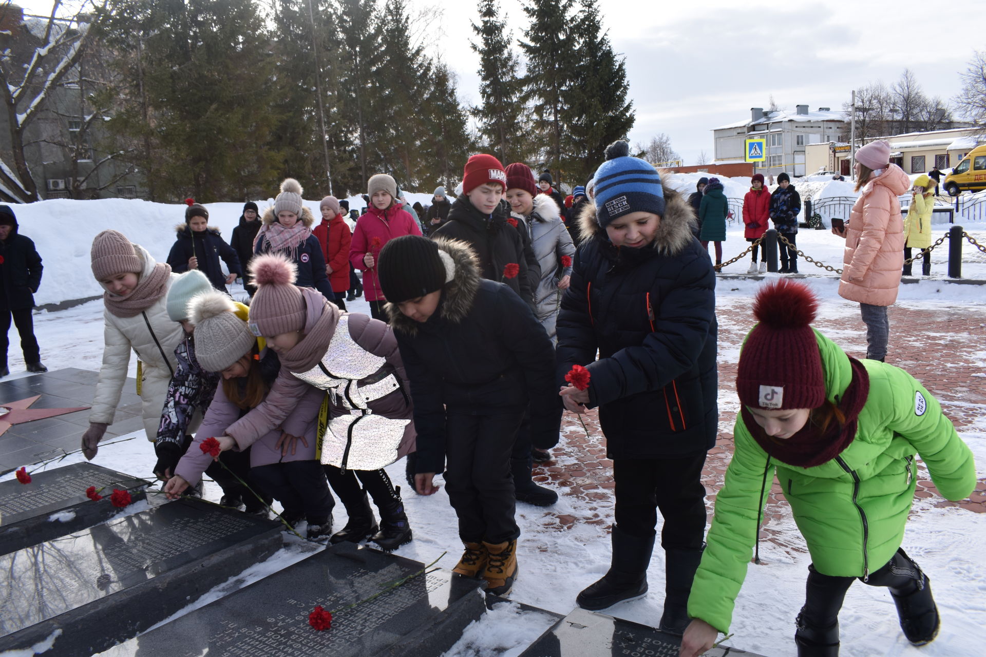 В Князевском сельском поселении прошел митинг ко Дню защитника Отечества