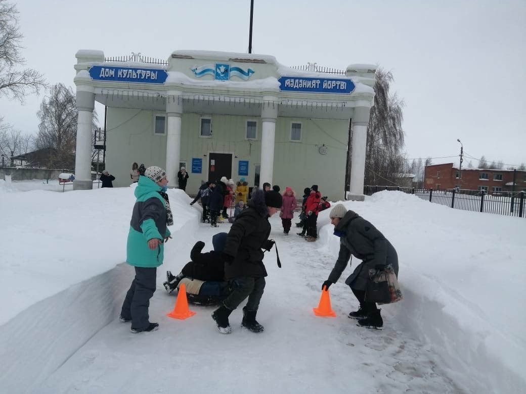 В Бизякинском сельском поселении прошел спортивный праздник «Зимние забавы»