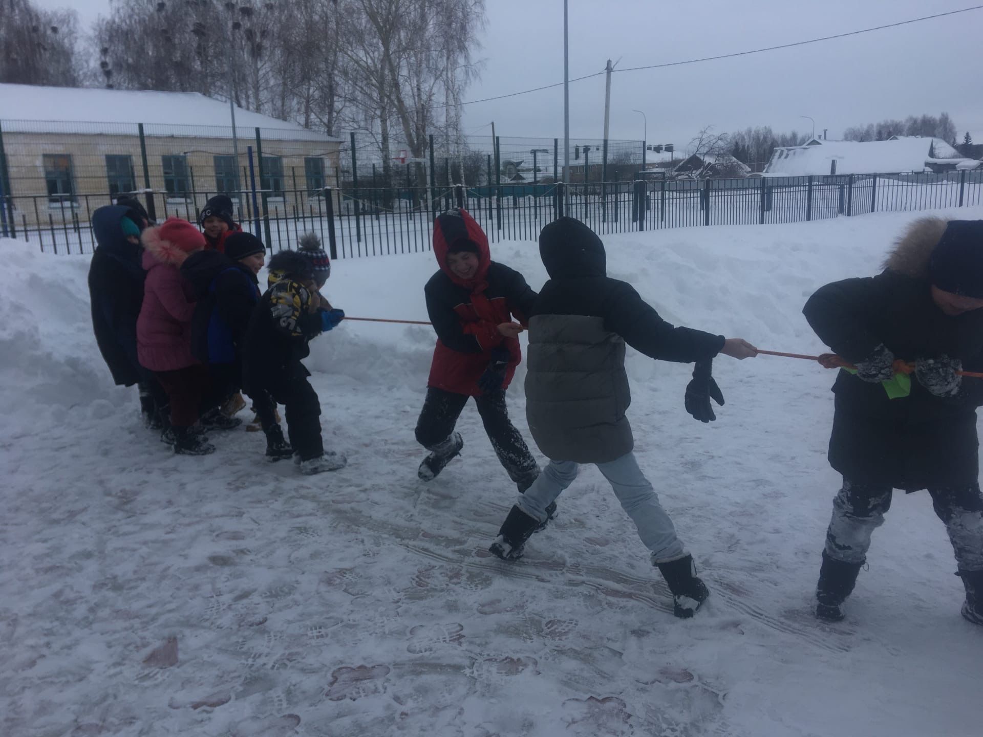 В Бизякинском сельском поселении прошел спортивный праздник «Зимние забавы»