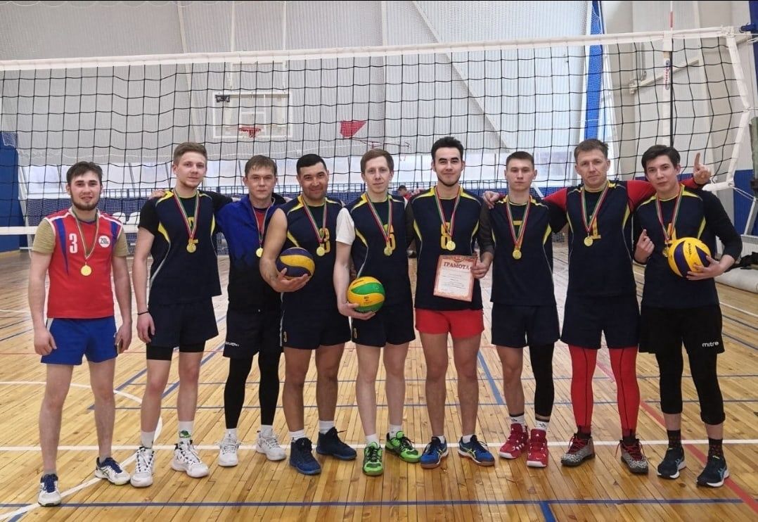 Команда Савалеевского сельского поселения выиграла в первенстве по волейболу