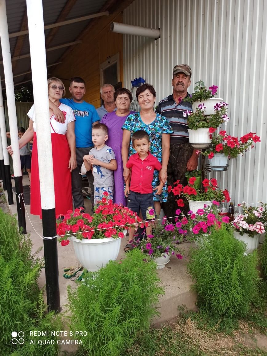 В селе Курчеево Бакалинского района РБ прошла акция "Моя семья - мое богатство"