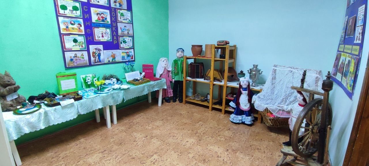 Югары Субаш авылының балалар бакчасында милли тәрбия