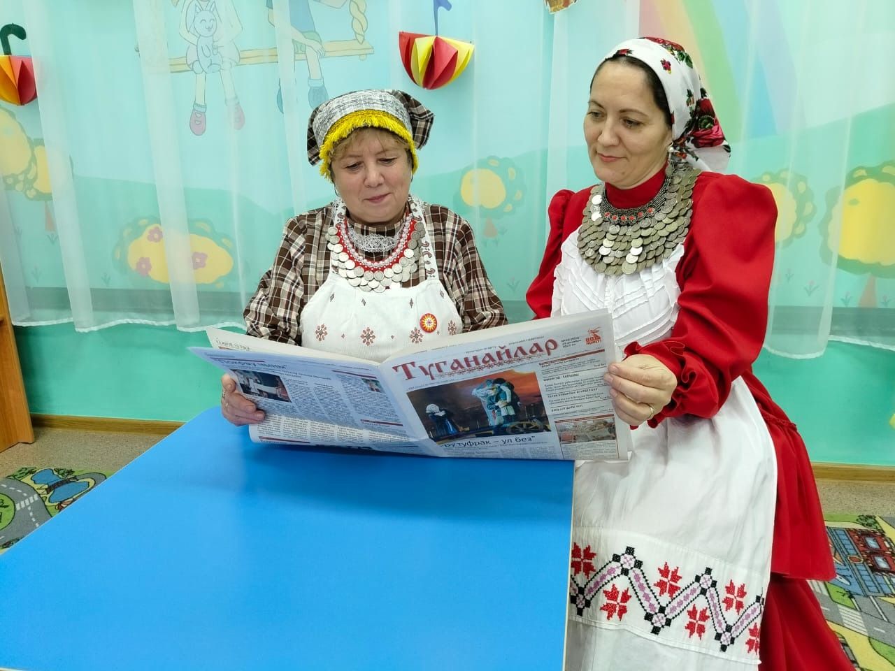 Кукмарада да “Туганайлар”ны яратып укыйлар