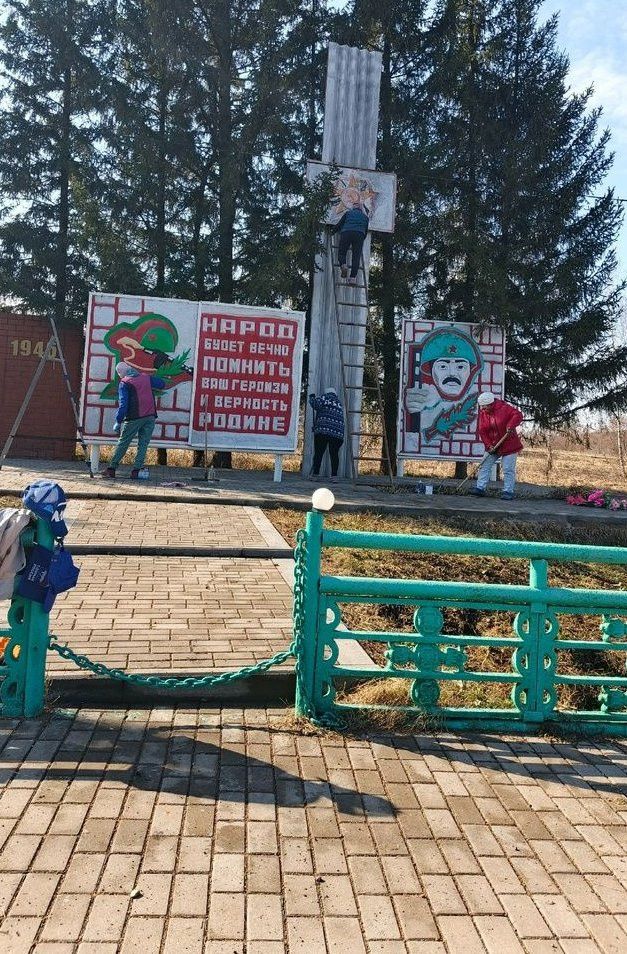 Яңа Усы авылында Җиңү көнен бәйрәм итүгә әзерлек эшләре кайный