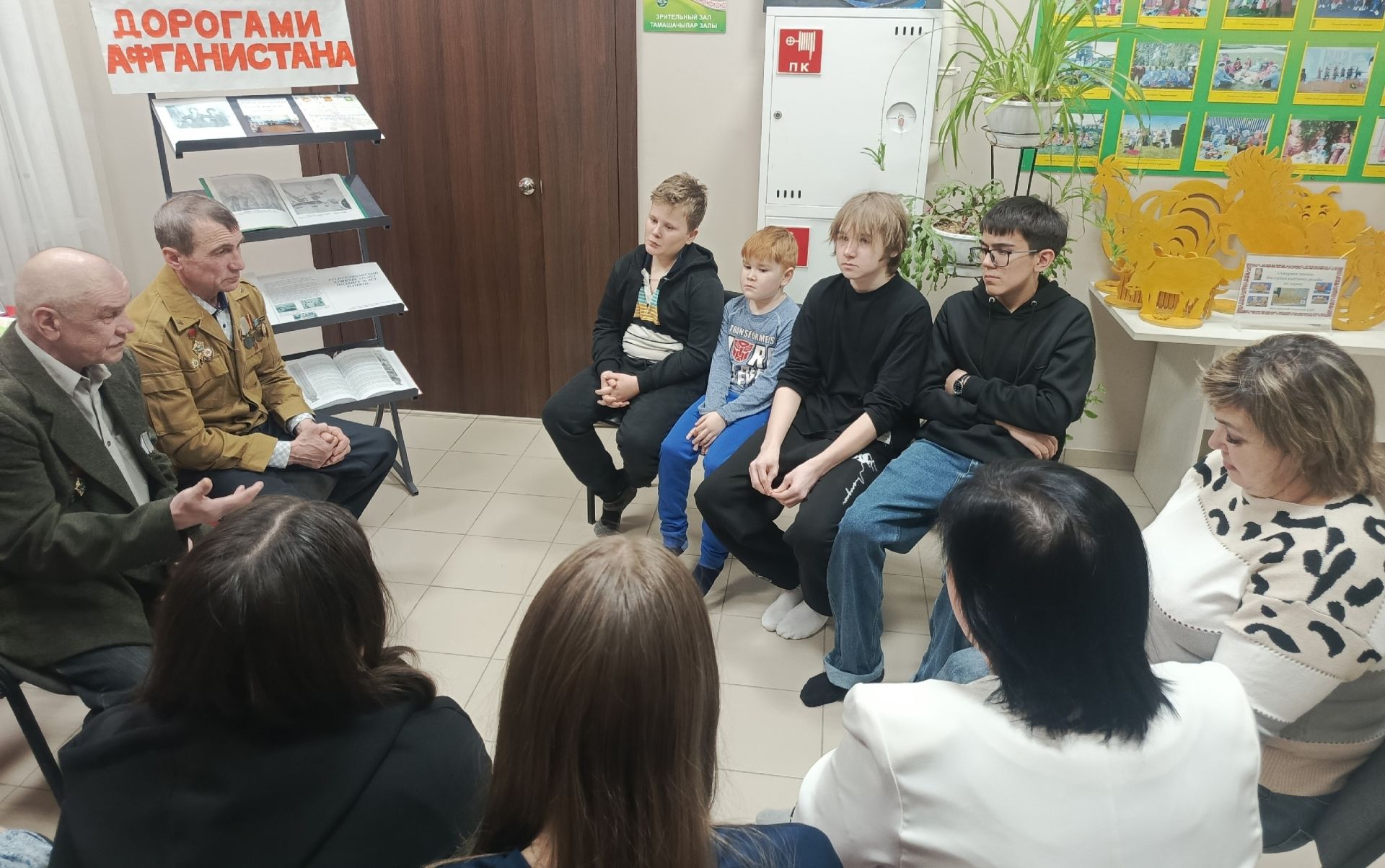 Бахта авылында «Әфганистан юллары» – Ватанны саклаучылар көненә багышланган чара