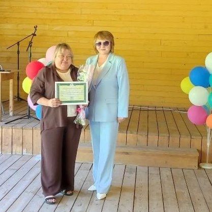 Кырбаштан Елена Филиппова Рәхмәт хатына лаек булды
