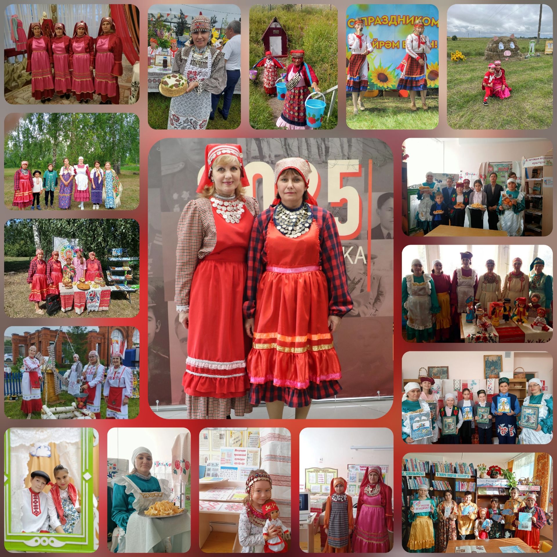 Чуваш Ялтаны авылы китапханәсе төбәкара акция-флешмобында катнаша