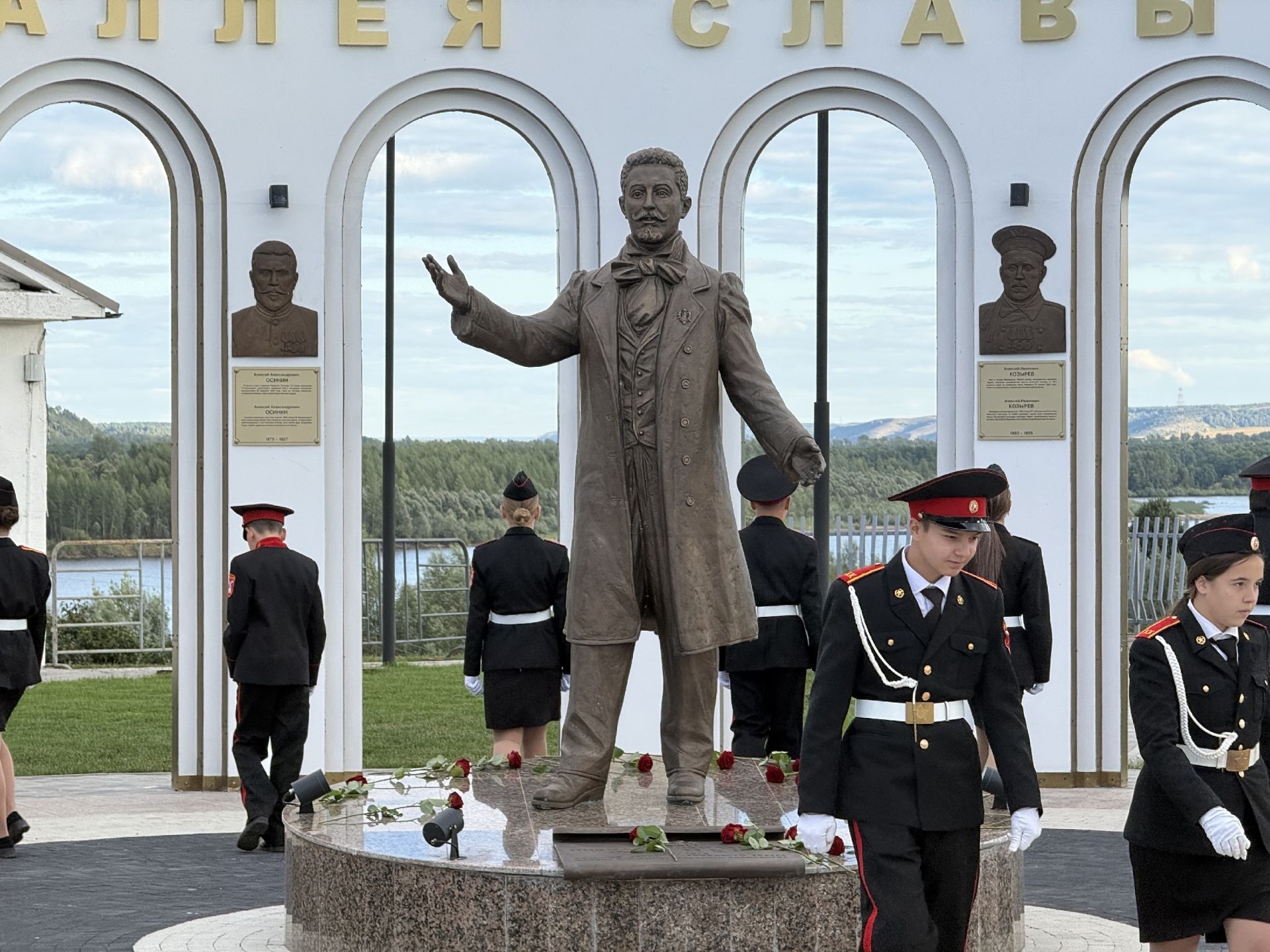 Мамадышта хәтер һәм горурлык символы -  Дан аллеясы ачылды