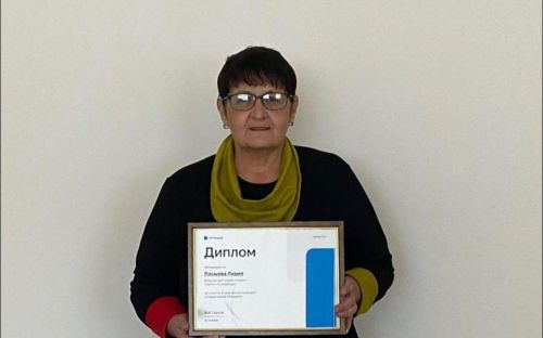 Лидия Пасыева «ТАТМЕДИА»ның яңа исемнәре» конкурсында диплом алды