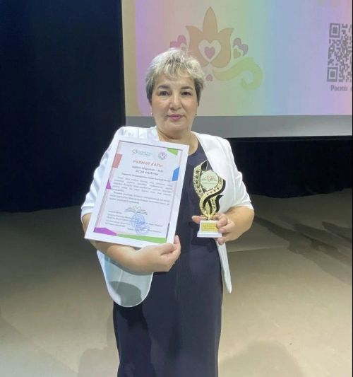 Елена Галяутдиновага Татнетны үстерү фондыннан Рәхмәт Хаты тапшырылган