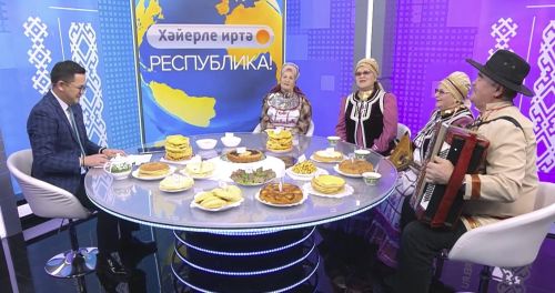 Башкортстанның «Сөнәкәй» ансамбле солистлары телетапшыруда керәшеннәр белән таныштырды