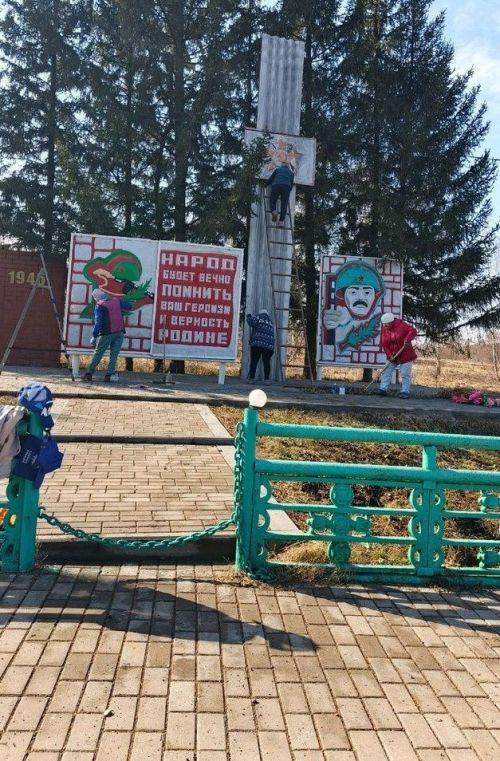 Яңа Усы авылында Җиңү көнен бәйрәм итүгә әзерлек эшләре кайный