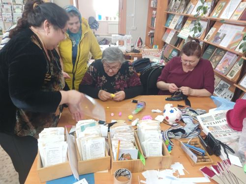Керәшен Сәрдәсе авылының мәдәният йортында кич утыруны файдалы итеп үткәрәләр