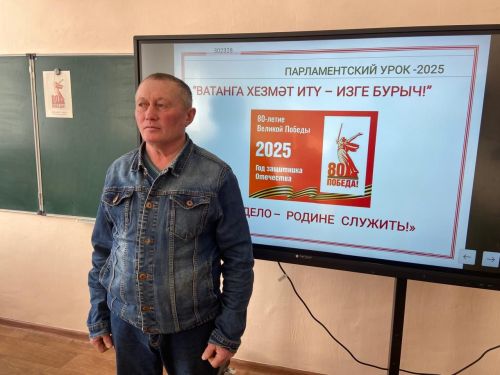 Владимирдан Николай Петров: «Армия ул — тормыш мәктәбе»